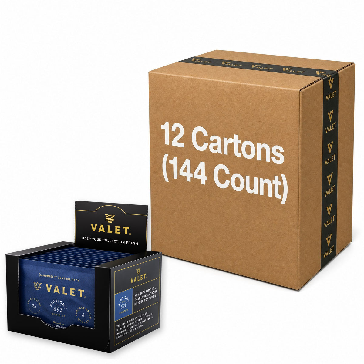 69% 60g 12-Pack Retail Carton — 12 Cartons (144 Count)